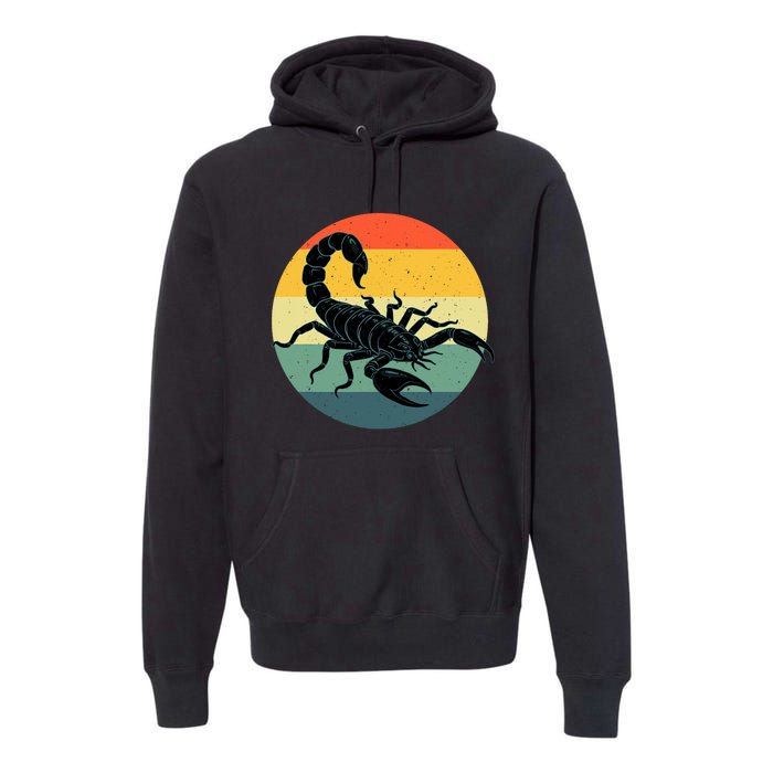 Funny Scorpion Design For Scorpio Lover Scorpion Premium Hoodie