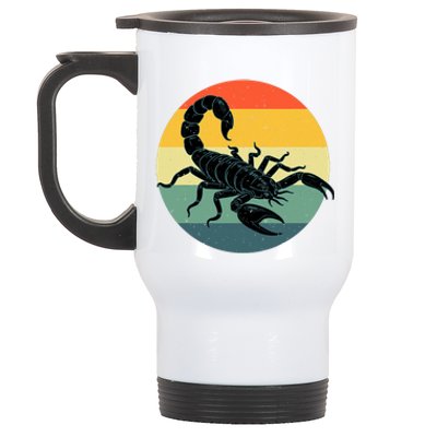 Funny Scorpion Design For Scorpio Lover Scorpion Stainless Steel Travel Mug