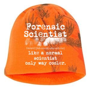 Forensic Scientist Definition Forensics Evidence Technician Gift Kati - Camo Knit Beanie