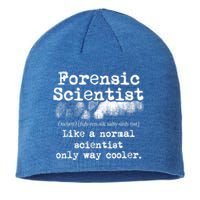 Forensic Scientist Definition Forensics Evidence Technician Gift Sustainable Beanie