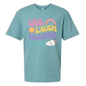 Funny Saying Dark Humor Live Laugh Toaster Bath Dread Sueded Cloud Jersey T-Shirt