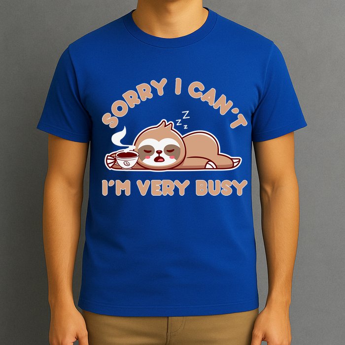 Funny Sloth Design Lazy Nap Humor Sloths Lover  T-Shirt