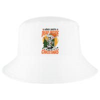 Funny Skeleton Dead Inside But Its Christmas Cool Comfort Performance Bucket Hat
