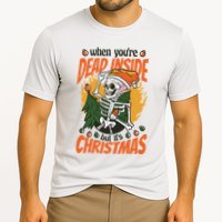 Funny Skeleton Dead Inside But Its Christmas Performance Shirt