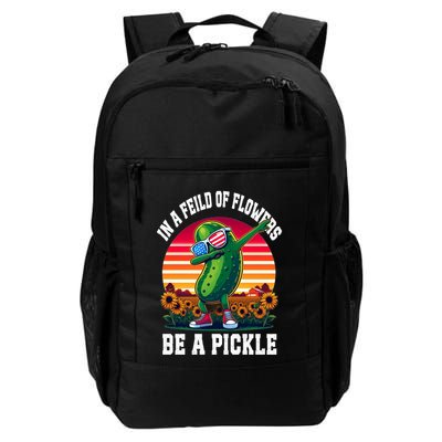 Funny Saying Dabbing Pickle Cucumbers Funny Gift Daily Commute Backpack
