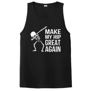 Funny Skelton Dapping Gift Hip Surgery Funny Hip Replacet Meaningful Gift PosiCharge Competitor Tank