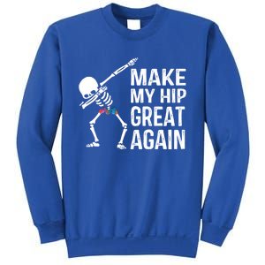 Funny Skelton Dapping Gift Hip Surgery Funny Hip Replacet Meaningful Gift Sweatshirt