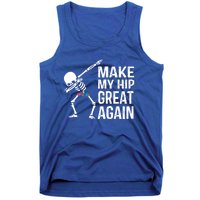 Funny Skelton Dapping Gift Hip Surgery Funny Hip Replacet Meaningful Gift Tank Top