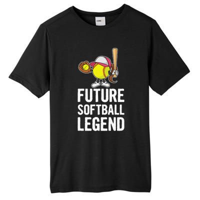 Fastpitch Softball Design for your Future Softball Son Tall Fusion ChromaSoft Performance T-Shirt