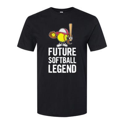 Fastpitch Softball Design for your Future Softball Son Softstyle® CVC T-Shirt