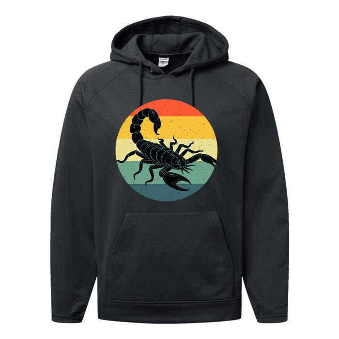 Funny Scorpion Design Scorpio Lover Scorpion Performance Fleece Hoodie