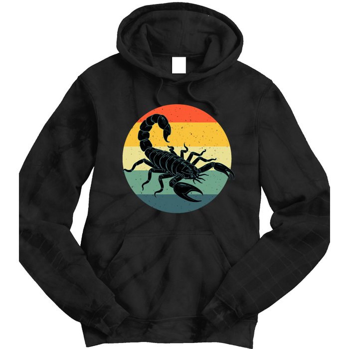 Funny Scorpion Design Scorpio Lover Scorpion Tie Dye Hoodie