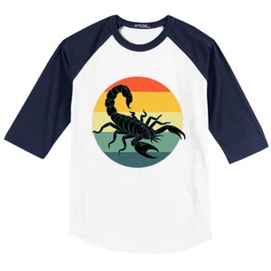 Funny Scorpion Design Scorpio Lover Scorpion Baseball Sleeve Shirt