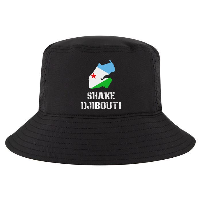 Funny Shake Djibouti Cool Comfort Performance Bucket Hat