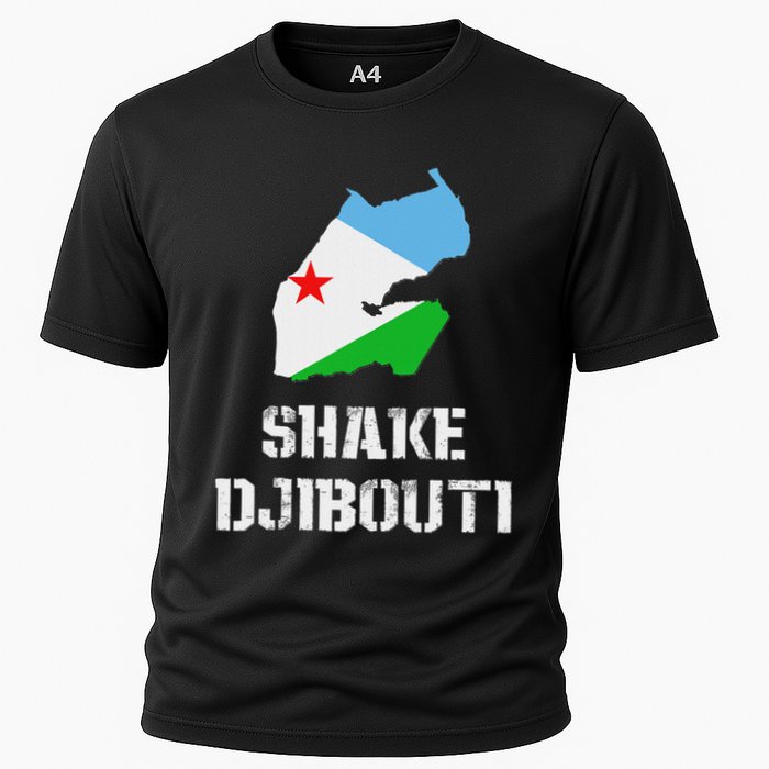 Funny Shake Djibouti Cooling Performance Crew T-Shirt