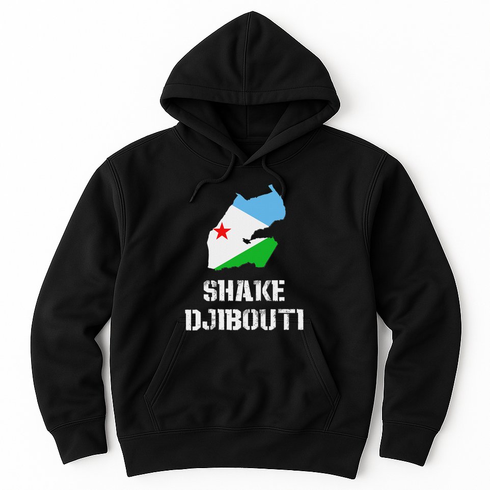Funny Shake Djibouti Hoodie