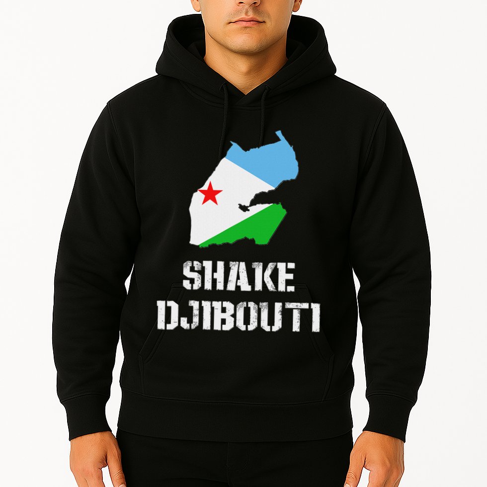 Funny Shake Djibouti Hoodie