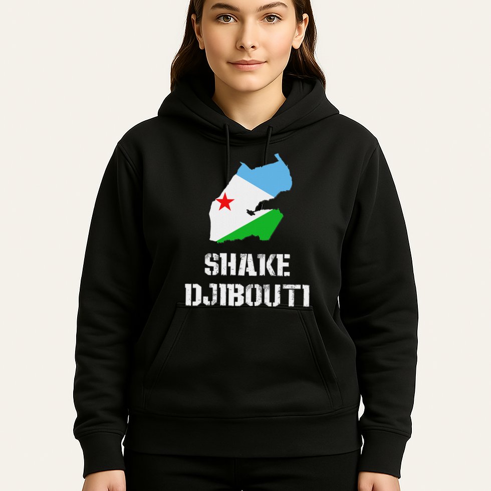Funny Shake Djibouti Hoodie