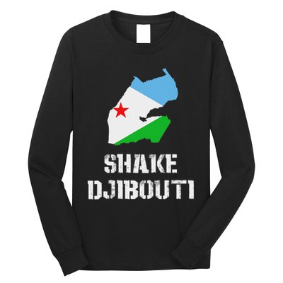 Funny Shake Djibouti Long Sleeve Shirt