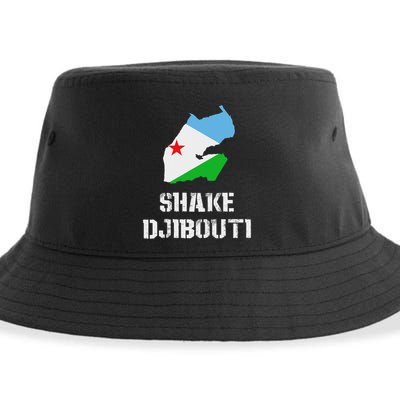 Funny Shake Djibouti Sustainable Bucket Hat