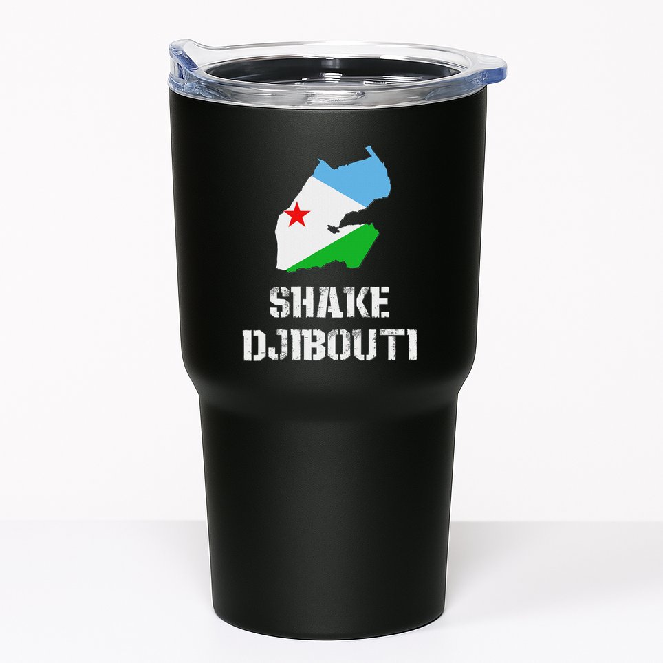 Funny Shake Djibouti Tumbler