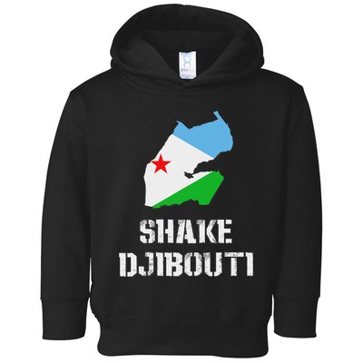 Funny Shake Djibouti Toddler Hoodie