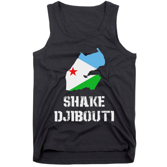 Funny Shake Djibouti Tank Top