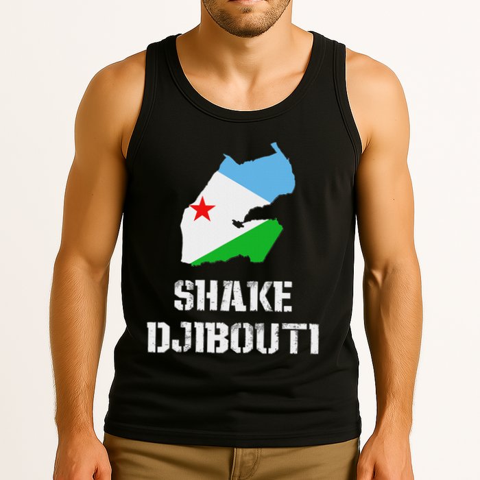 Funny Shake Djibouti Tank Top