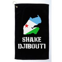 Funny Shake Djibouti Golf Towel