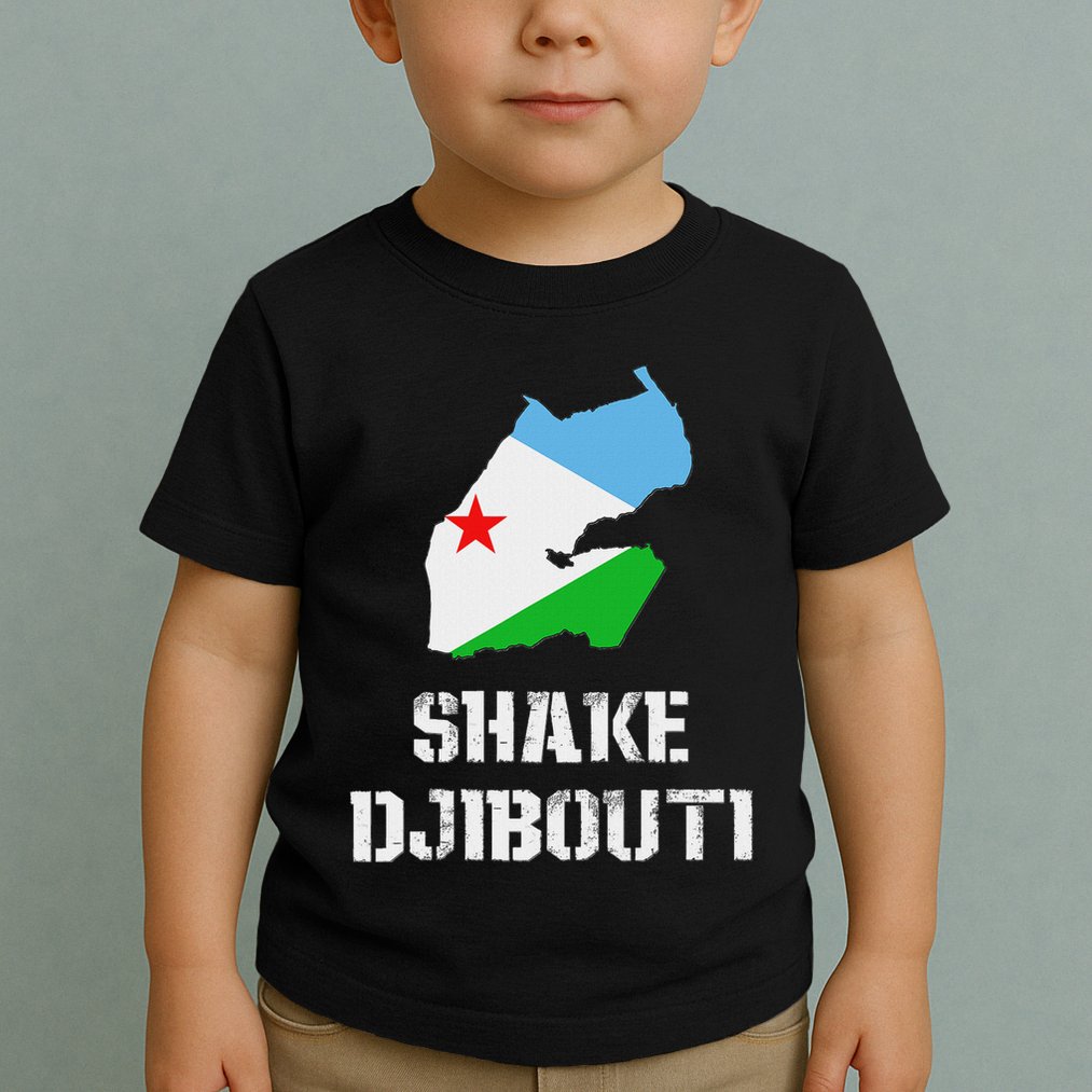 Funny Shake Djibouti Toddler T-Shirt