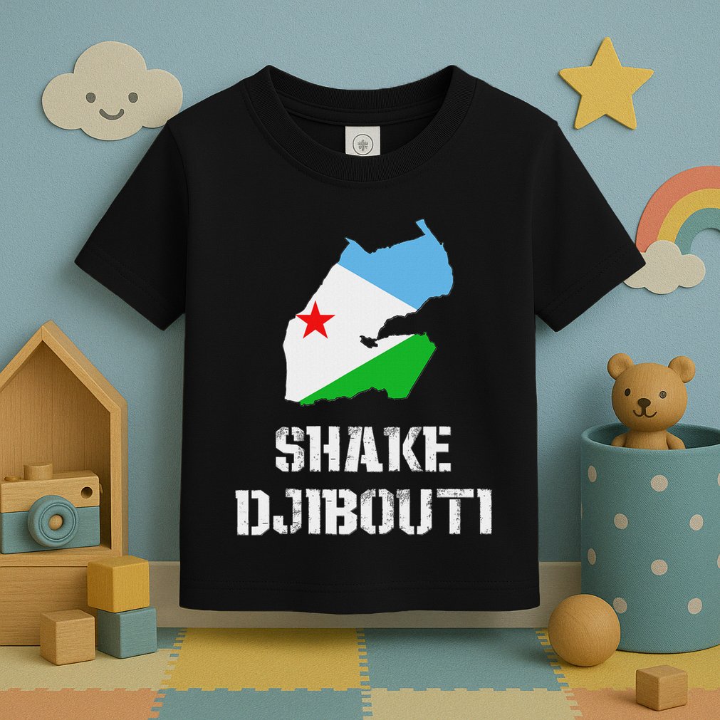 Funny Shake Djibouti Toddler T-Shirt
