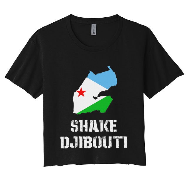Funny Shake Djibouti Crop Top