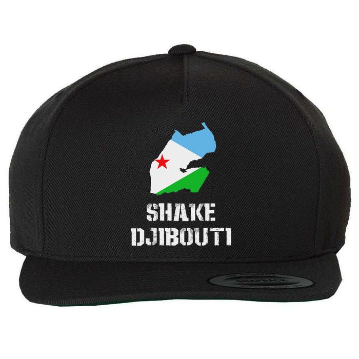 Funny Shake Djibouti Wool Snapback Cap