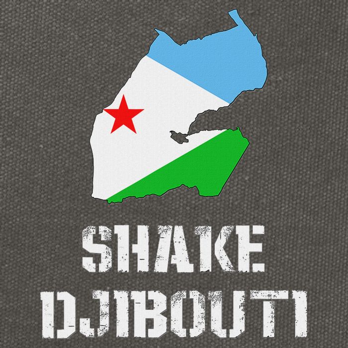 Funny Shake Djibouti Cotton Canvas Backpack