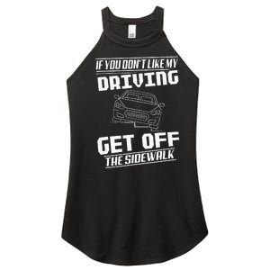 Funny Student Driver New Driver Gifts For N Bad Driver Women's Perfect Tri Rocker Tank