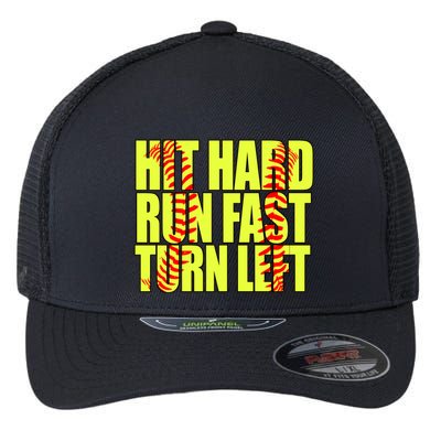 Funny Softball Design Great For Ns And Gift Flexfit Unipanel Trucker Cap