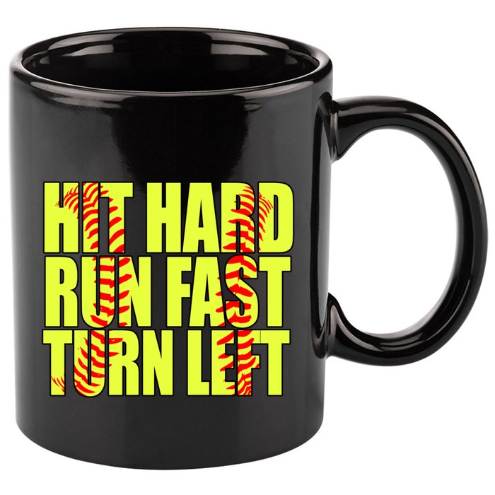 Funny Softball Design Great For Ns And Gift 11oz C Handle Ceramic Mug