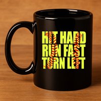 Funny Softball Design Great For Ns And Gift 11oz C Handle Ceramic Mug