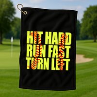 Funny Softball Design Great For Ns And Gift Golf Towel