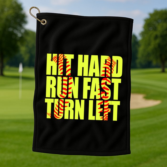 Funny Softball Design Great For Ns And Gift Golf Towel