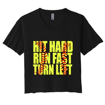 Funny Softball Design Great For Ns And Gift Crop Top