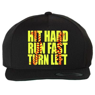 Funny Softball Design Great For Ns And Gift Wool Snapback Cap