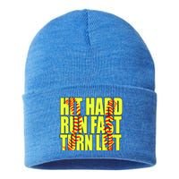 Funny Softball Design Great For Ns And Gift Sustainable Knit Beanie