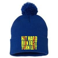 Funny Softball Design Great For Ns And Gift Pom Pom 12in Knit Beanie