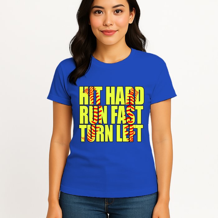 Funny Softball Design Great For Ns And Gift Womens T-Shirt