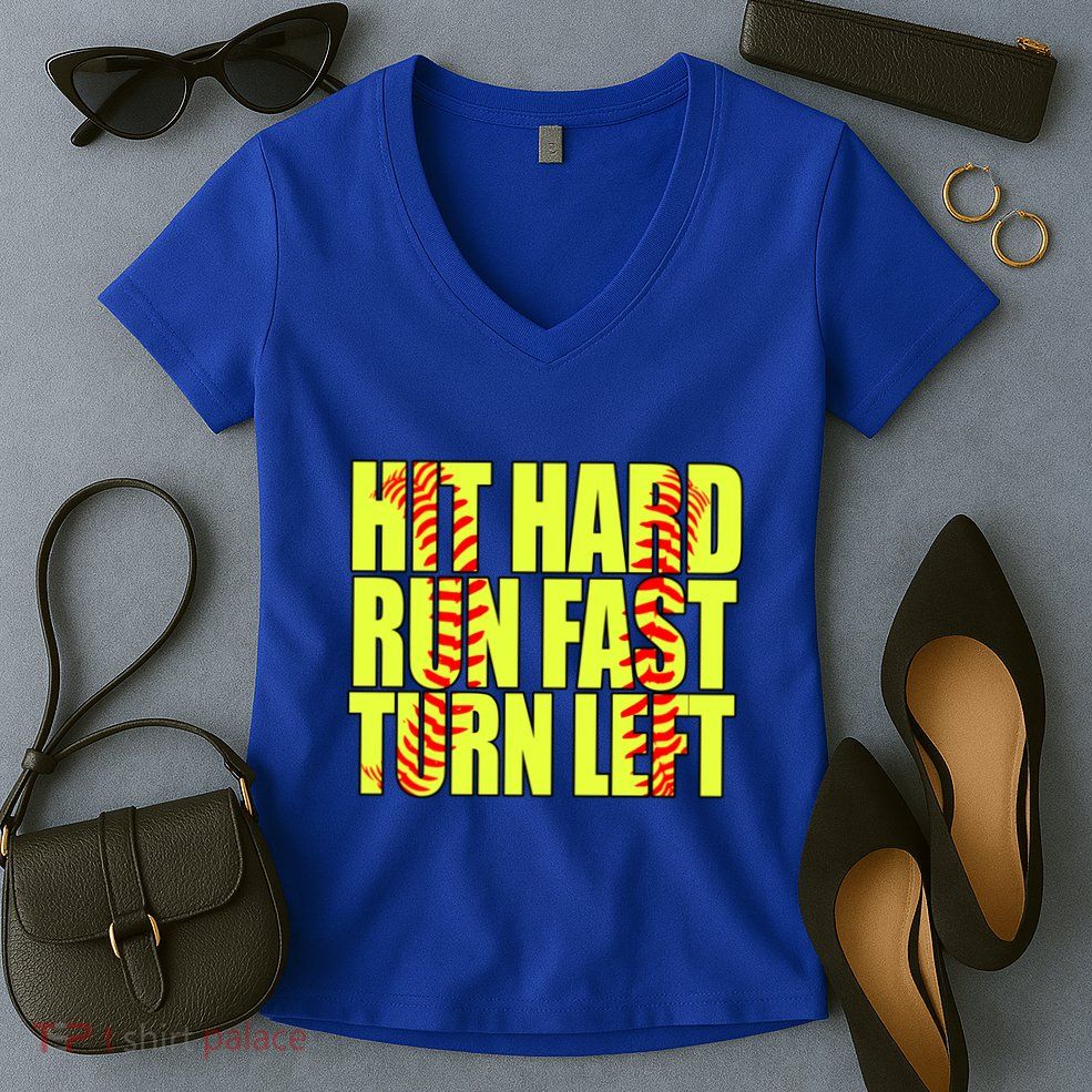 Funny Softball Design Great For Ns And Gift Women's V-Neck T-Shirt