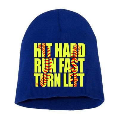 Funny Softball Design Great For Ns And Gift Short Acrylic Beanie