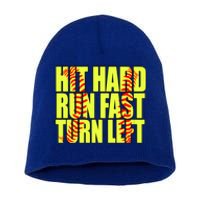 Funny Softball Design Great For Ns And Gift Short Acrylic Beanie