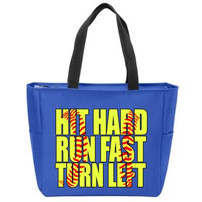 Funny Softball Design Great For Ns And Gift Zip Tote Bag