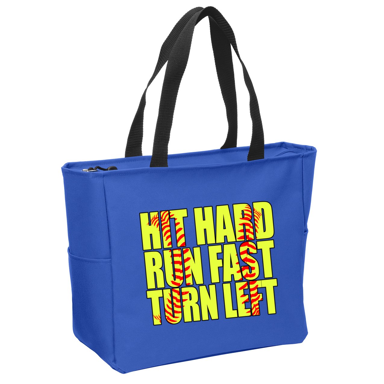 Funny Softball Design Great For Ns And Gift Zip Tote Bag